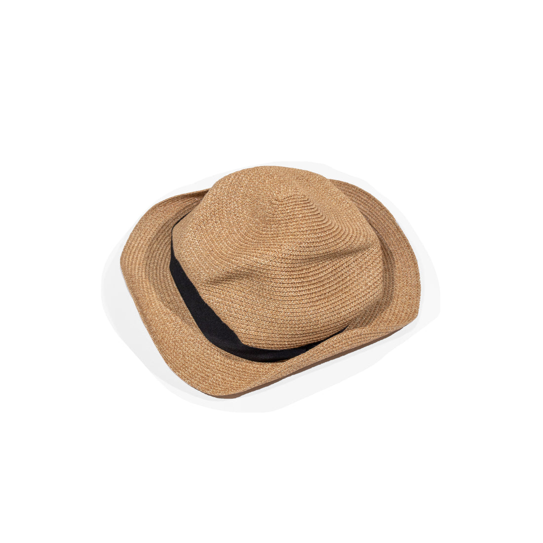 Vivienne Westwood ハット パナマハット アシンメトリー - 帽子